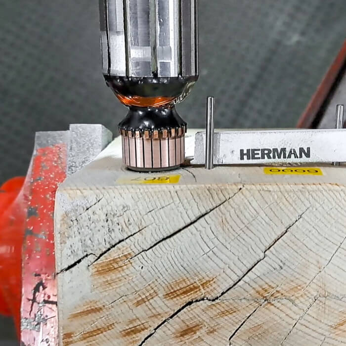 Schleifstein Satz HERMAN QGH-23 Für Motoren < 1000W | 4 Paar im Satz