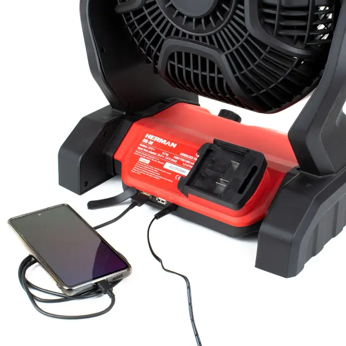 AKTION! Akku-Drehschlagschrauber HERMAN AXI-1801 | 18,0 V Komplett | Akku-Ventilator GRATIS