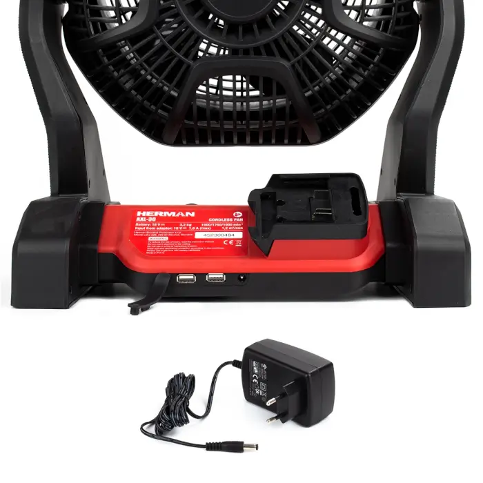 AKTION! Akku-Drehschlagschrauber HERMAN AXI-1801 | 18,0 V Komplett | Akku-Ventilator GRATIS