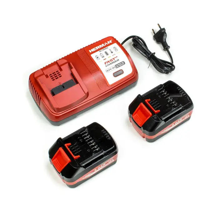 AKTION! Akku-Drehschlagschrauber HERMAN AXI-1801 | 18,0 V Komplett | Akku-Staubsauger GRATIS