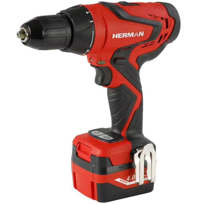 Akku-bohrschrauber HERMAN AXSP-1440 14,4 V | mit Schlag | Komplett