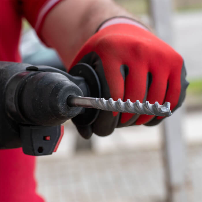 SDS-plus-Bohrer HERMAN DC-21 Triton Für Baustoffe