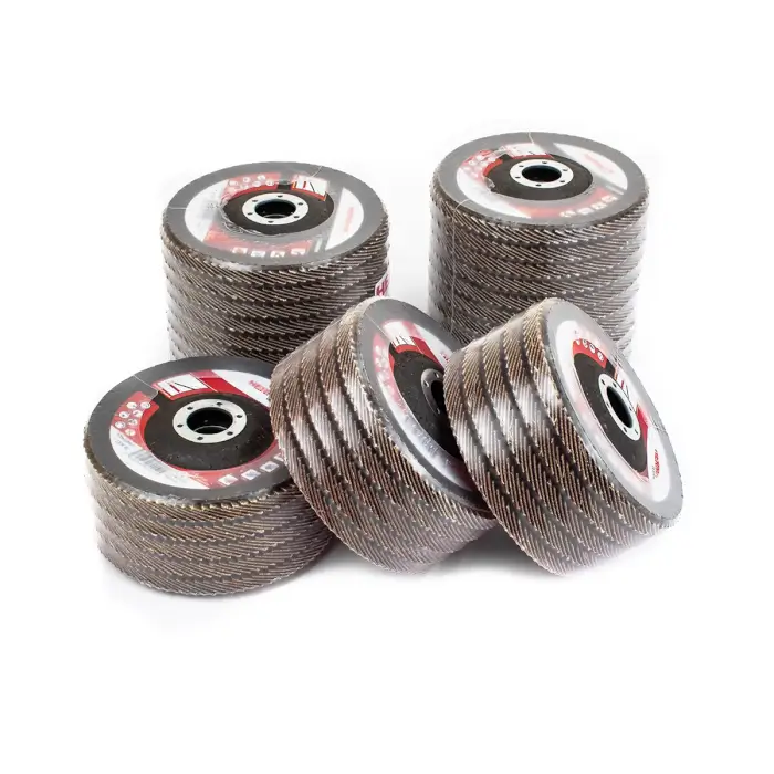 Kombinierte Lamellenscheibe HERMAN LWR-11 Area ZirTex Schleifmittel: Zirconia + Non-woven