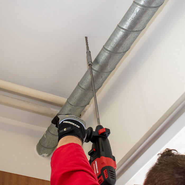 Akku Kombi-hammer HERMAN AXHD-1800 | SDS+ 18,0 V | Baretool | Garantie: 3 Jahren