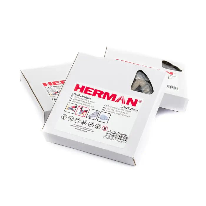 Diamant-Schleifscheibe HERMAN GD-30 Hooligan Zum Grobschleifen von Beton