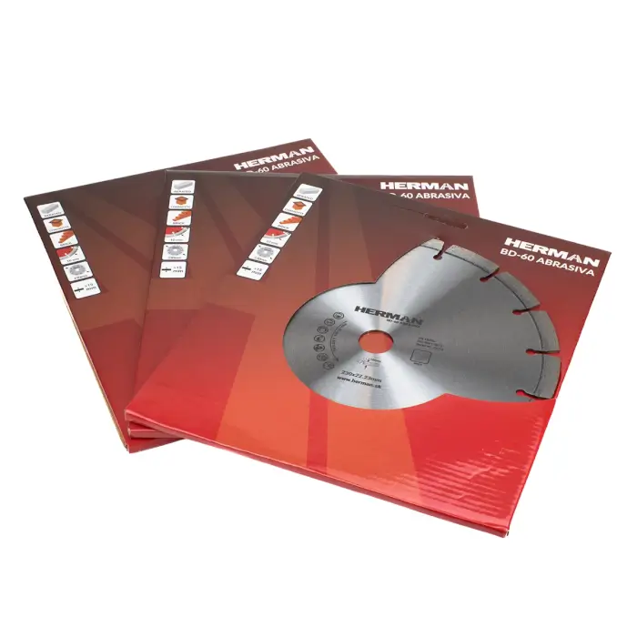 Diamantscheibe HERMAN BD-60 Abrasiva Für Mauerwerk und Ziegel