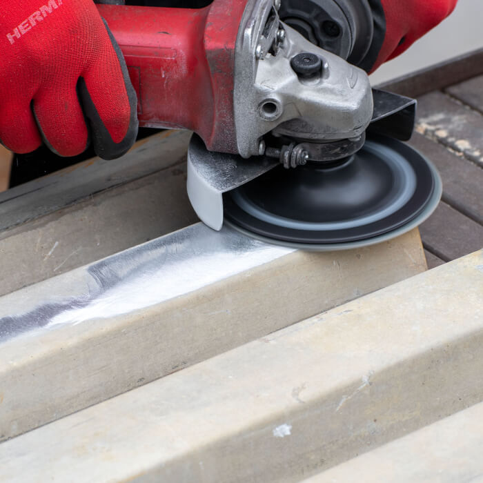 Fiberschleifscheibensatz HERMAN QF-10 Für Stahl