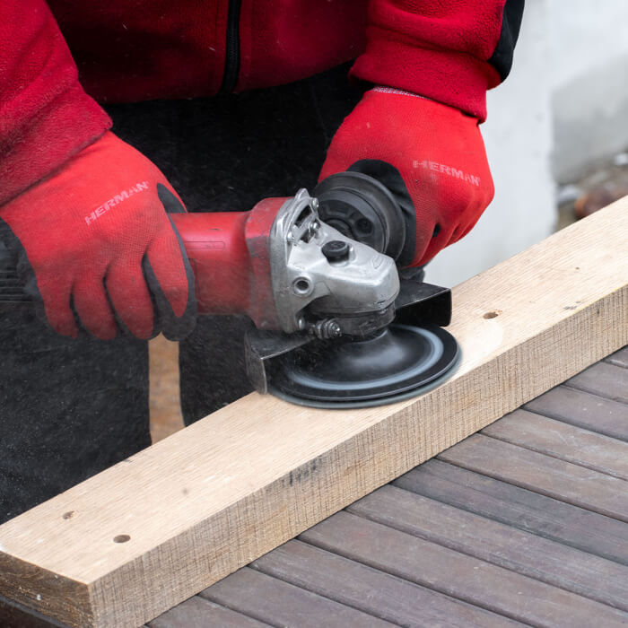 Fiberschleifscheibe HERMAN FS-10 Für Stahl