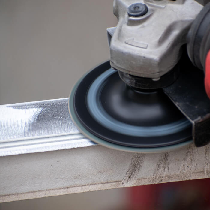 Fiberschleifscheibe HERMAN FX-10 Für nichtrostende und legierte Stähle