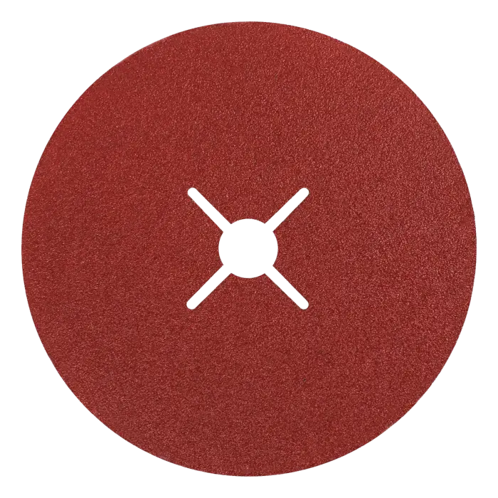 Fiberschleifscheibe HERMAN FX-10 für legierte Stähle 180mm | P 80