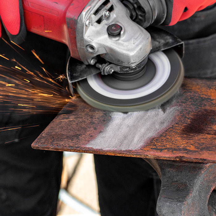 Lamellenscheibe - Zirkonkorn HERMAN LR-30 Punta Für Edelstahl