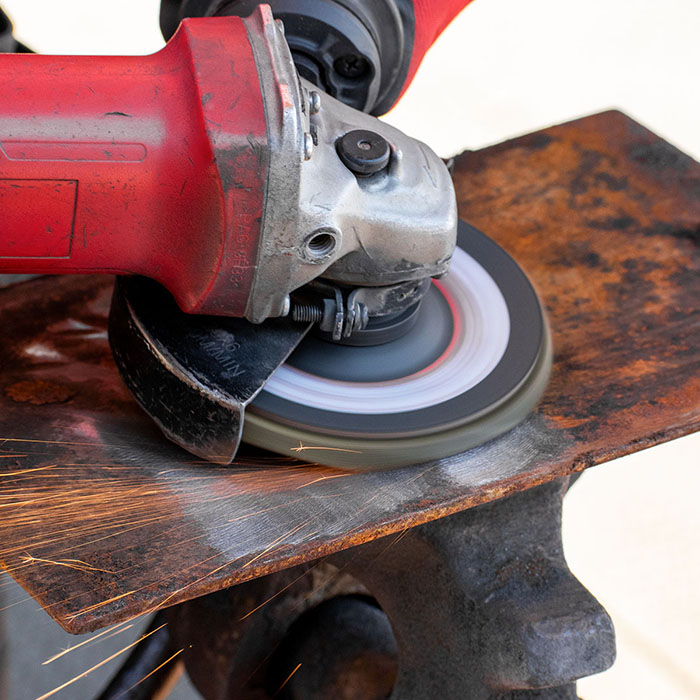 Lamellenscheibe - Zirkonkorn HERMAN LR-30 Punta Für Edelstahl