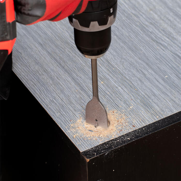 Flacher Holzbohrer Satz HERMAN QDW-30 6 Stück Bohrer im Set