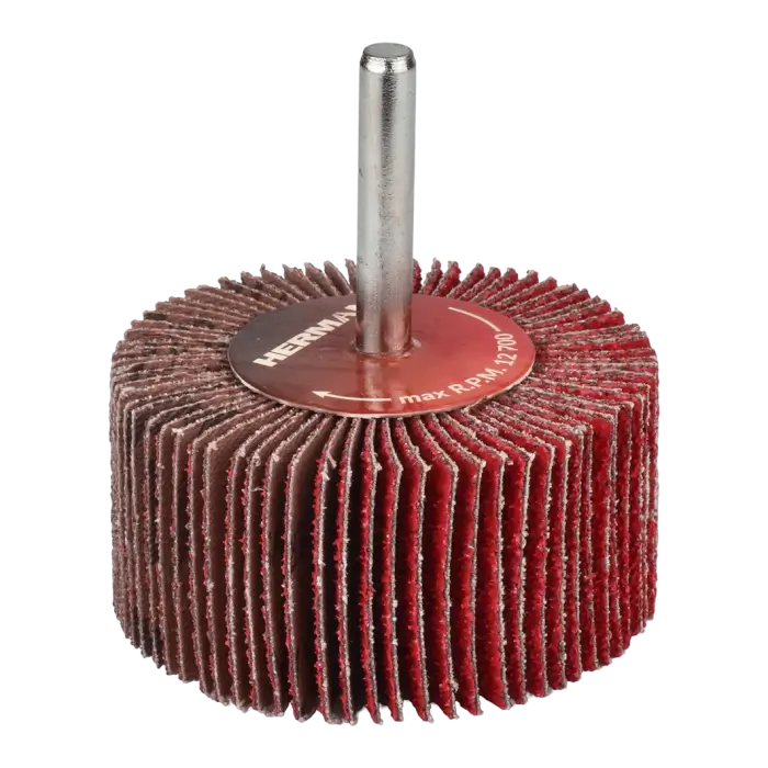 Schleifscheibe auf Schaft HERMAN FWX-10/S 60x30x6mm | Ceramic | P80