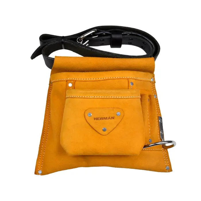 Leder-Arbeitstasche HERMAN PB-10 Single Überziehbarer Gürtel