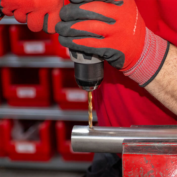 Metallbohrer HERMAN DM-30 HSS-G TiN Für Stahl, Gusseisen und Bronze