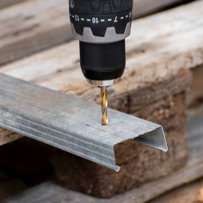 Metallbohrer HERMAN DM-30 HSS-G TiN Für Stahl, Gusseisen und Bronze