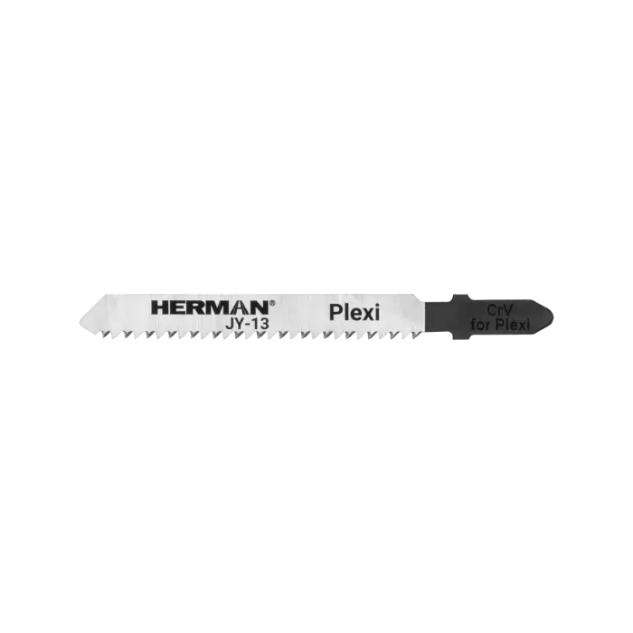 Stichsägeblatt HERMAN JY-13 Plexi 80/55x8x1,45mm| 13TPI