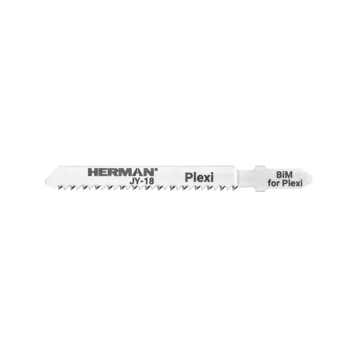 Stichsägeblatt HERMAN JY-18 Plexi 80/55x8x1,27mm| 13TPI