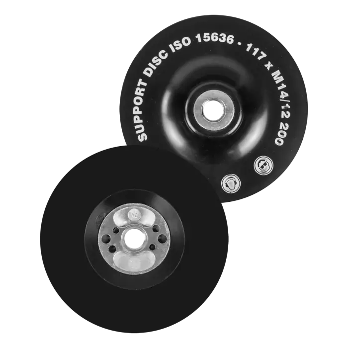 Stützteller HERMAN FP-90 Soft Für Fiberscheiben - weich | 117mm M14