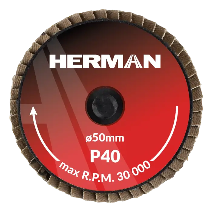Lamellenscheibe Quick Change HERMAN MLX-10/QC-RS 50mm | Ceramic | P40