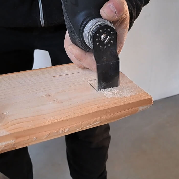 Sägeblatt für Akku-Multi-Cutter HERMAN MW-01 Weichholz : Eintauchtiefe 40mm