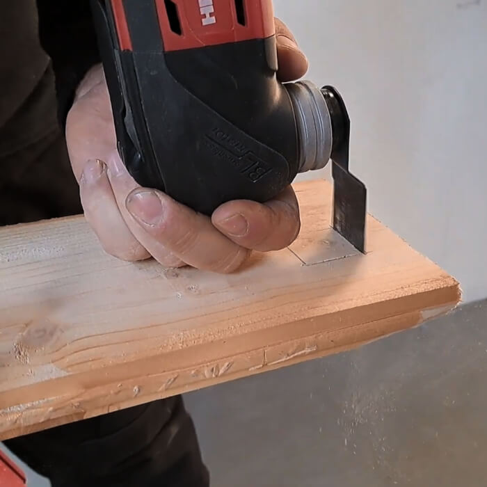 Sägeblatt für Akku-Multi-Cutter HERMAN MW-01 Weichholz : Eintauchtiefe 40mm