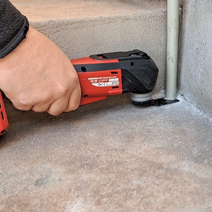 Sägeblatt für Akku-Multi-Cutter HERMAN MW-01 Weichholz : Eintauchtiefe 40mm