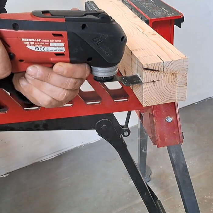 Sägeblatt für Akku-Multi-Cutter HERMAN MW-01 Weichholz : Eintauchtiefe 40mm