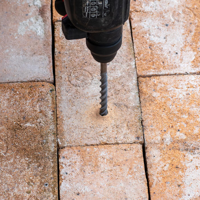 SDS-plus Bohrer-Satz HERMAN QDC-21 Triton 4 Bohrer im Satz