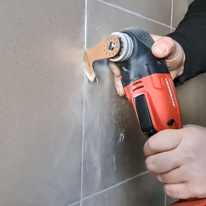 Satz für Akku-Multi-Cutter HERMAN QMW-01 Für Fliesenleger und Pflasterer