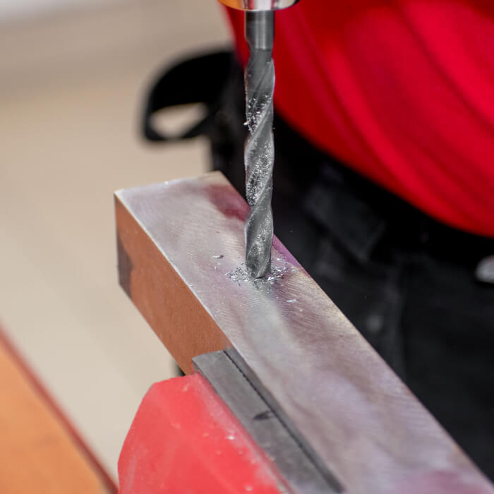 Satz Metall-Bohrer DIN 338 HERMAN QDM-19 HSS-R 6 Stück Bohrer im Set