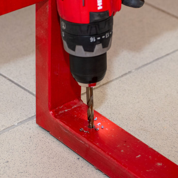 Satz Metall-Bohrer DIN 338 HERMAN QDM-49 HSS-E Co 5% 6 Bohrer im Satz