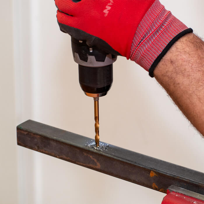 Satz Metall-Bohrer HERMAN QDM-30 HSS-G TiN 5Stück Bohrer im Satz