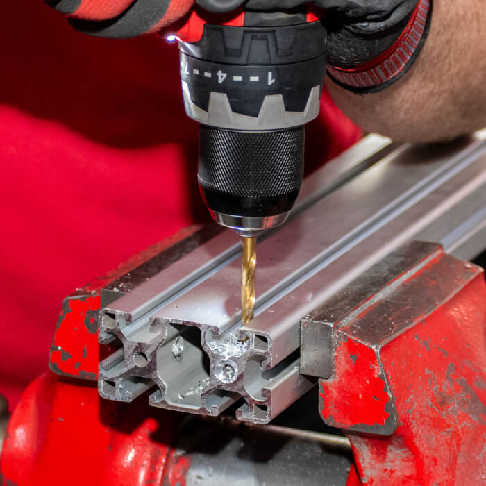 Satz Metall-Bohrer HERMAN QDM-30 HSS-G TiN 5Stück Bohrer im Satz