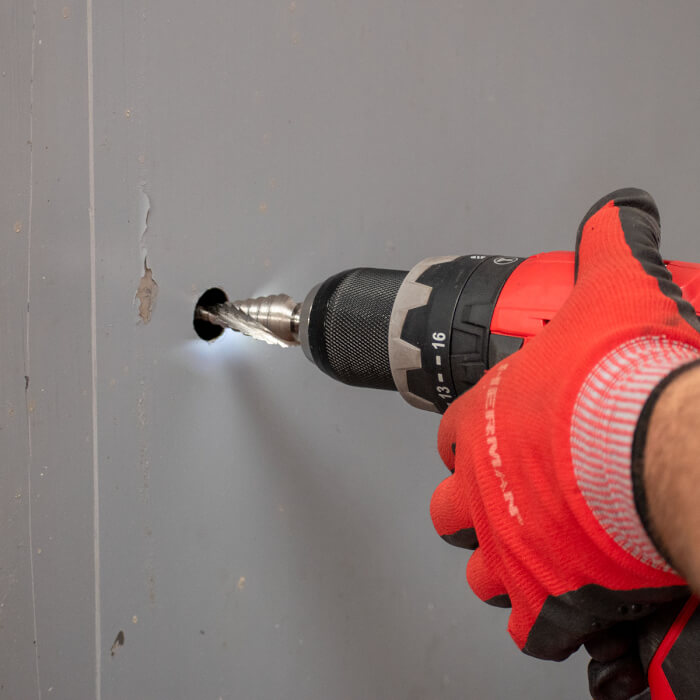 Stufenbohrer HERMAN DM-60 HSS Für dünnwandige Materialien