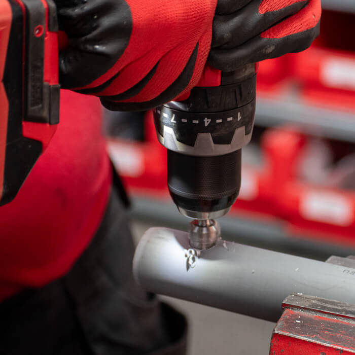 Stufenbohrer HERMAN DM-60 HSS Für dünnwandige Materialien