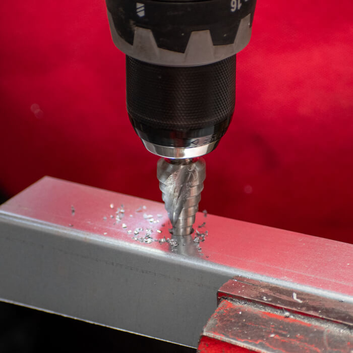 Stufenbohrer HERMAN DM-60 HSS Für dünnwandige Materialien