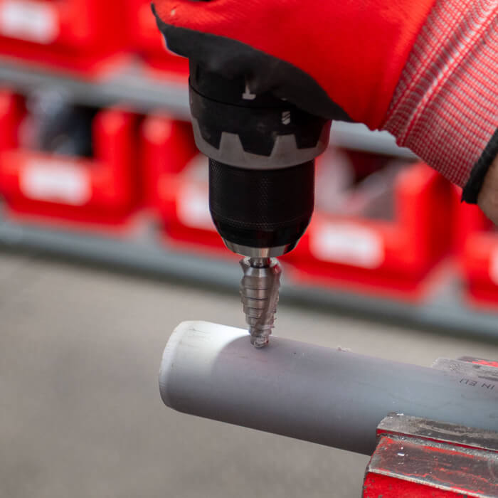 Gestufte Bohrer Satz HERMAN QDM-60 HSS 3 Bohrer im Satz