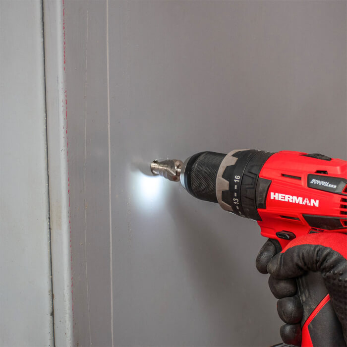 Gestufte Bohrer Satz HERMAN QDM-60 HSS 3 Bohrer im Satz
