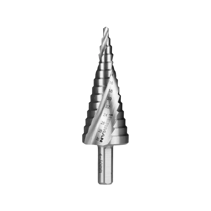 Stufenbohrer HERMAN DM-60 HSS 4-30mm|14 Grad