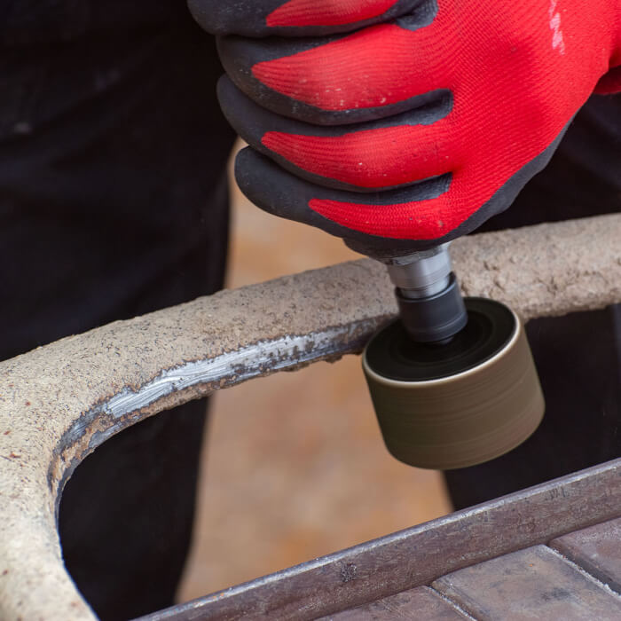 Werkzeugsatz HERMAN QGX-14 Für Geradschleifer