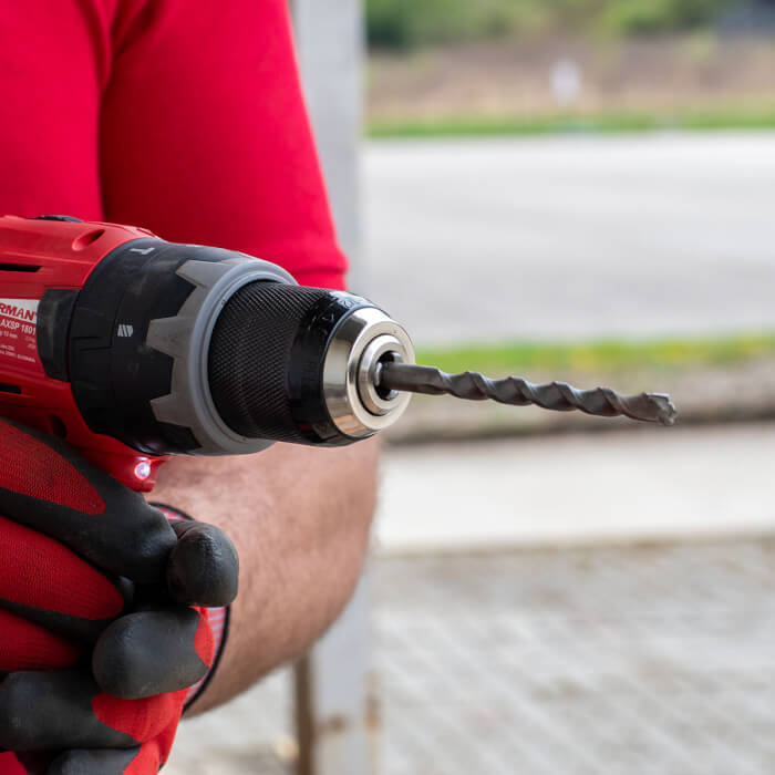 Universalbohrer HERMAN DC-62 W-Craft Für Ziegel, Mauerwerk und Ähnliches