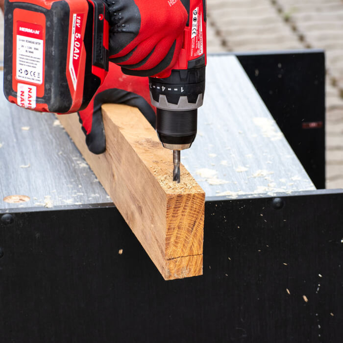 Holzbohrer HERMAN DW-10 Classic Für Weich- und Hartholz