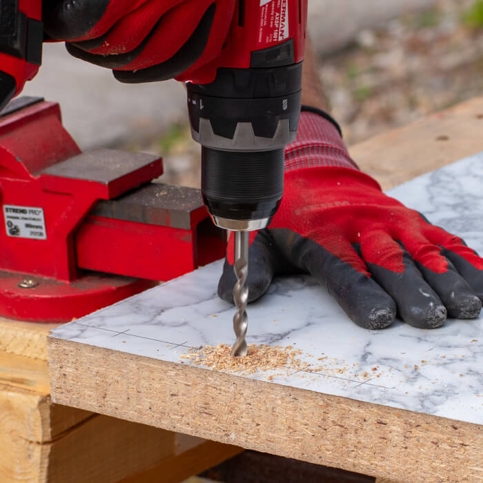 Holzbohrer HERMAN DW-11 HSS M2 Speziell für Hartholz