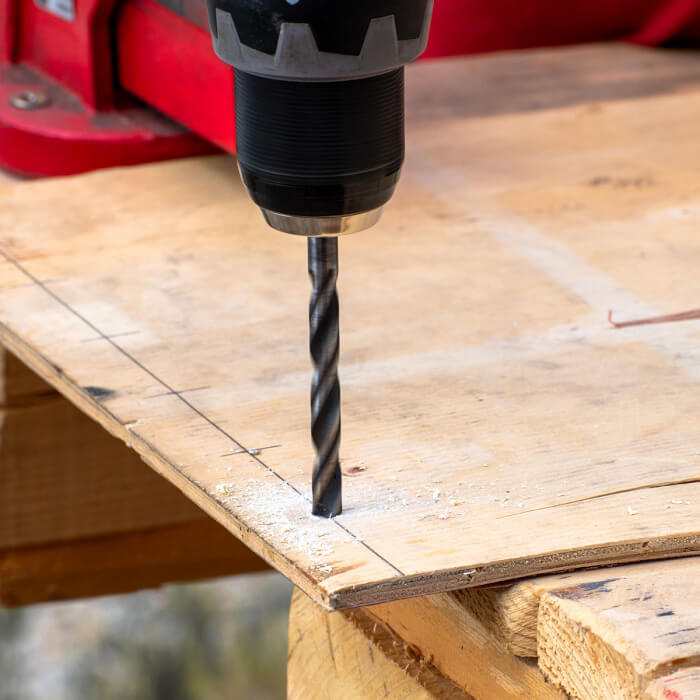 Holzbohrer Satz HERMAN QDW-10 5 Bohrer im Satz